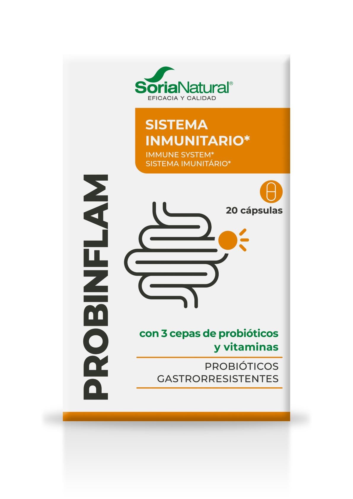 Probinflam · Soria Natural · 20 cápsulas
