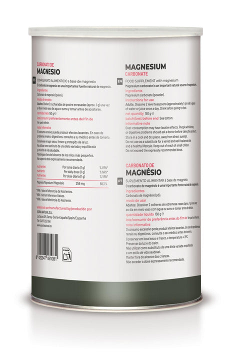 Carbonato de Magnesio · Soria Natural · 150 gramos - 2