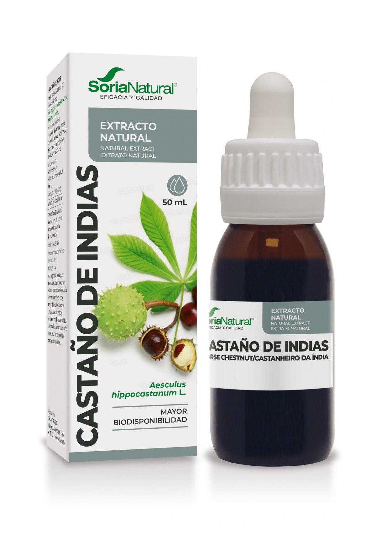 Extracto de Castaño de Indias XXI · Soria Natural · 50 ml - 1