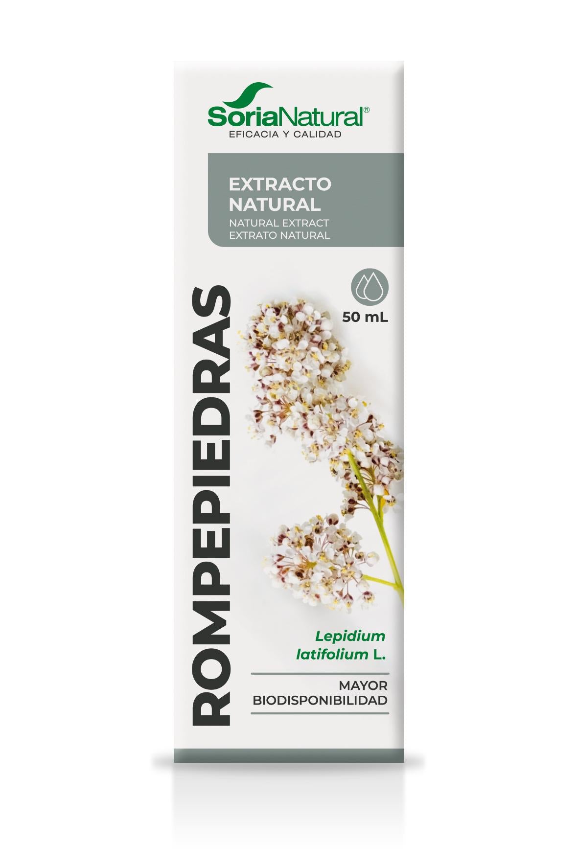Extracto Natural de Rompepiedras · Soria Natural · 50 ml