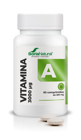 Vitamina A - Liberación Sostenida · Soria Natural · 60 comprimidos