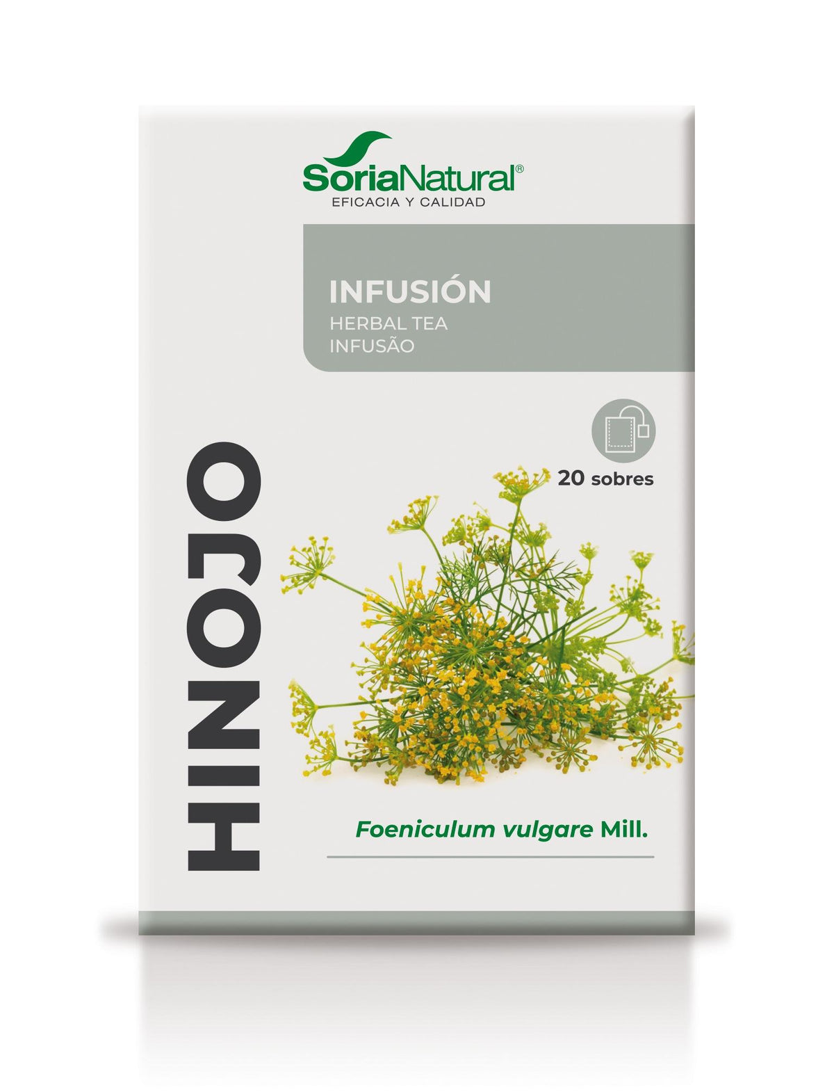 Hinojo Infusión · Soria Natural · 20 filtros