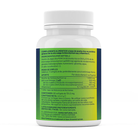 Omega 3 Vegan · Soria Natural · 60 perlas