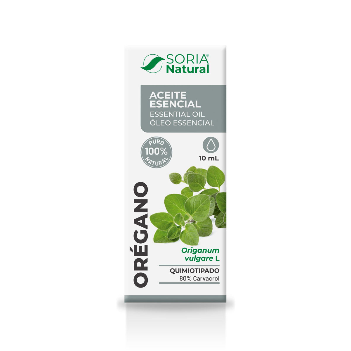Aceite Esencial de Orégano Quimiotipado · Soria Natural · 10 ml - 2