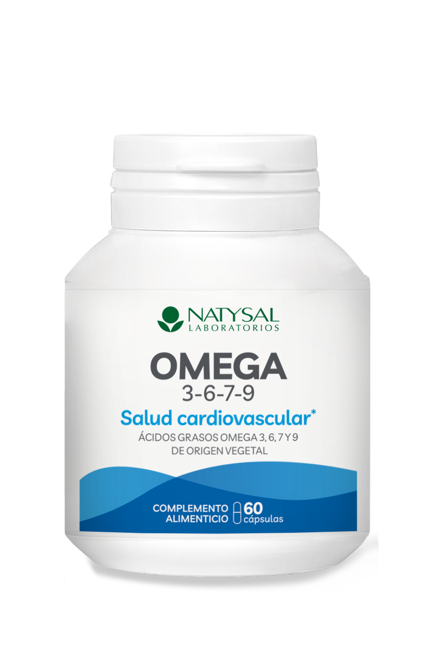 Omega 3-6-7-9 · Natysal · 60 cápsulas