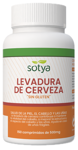 Levadura de Cerveza Sin Gluten · Sotya · 150 comprimidos
