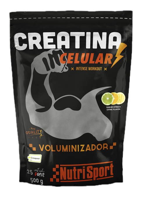 Creatina Celular Creapure Cítrico · Nutrisport · 500 gramos