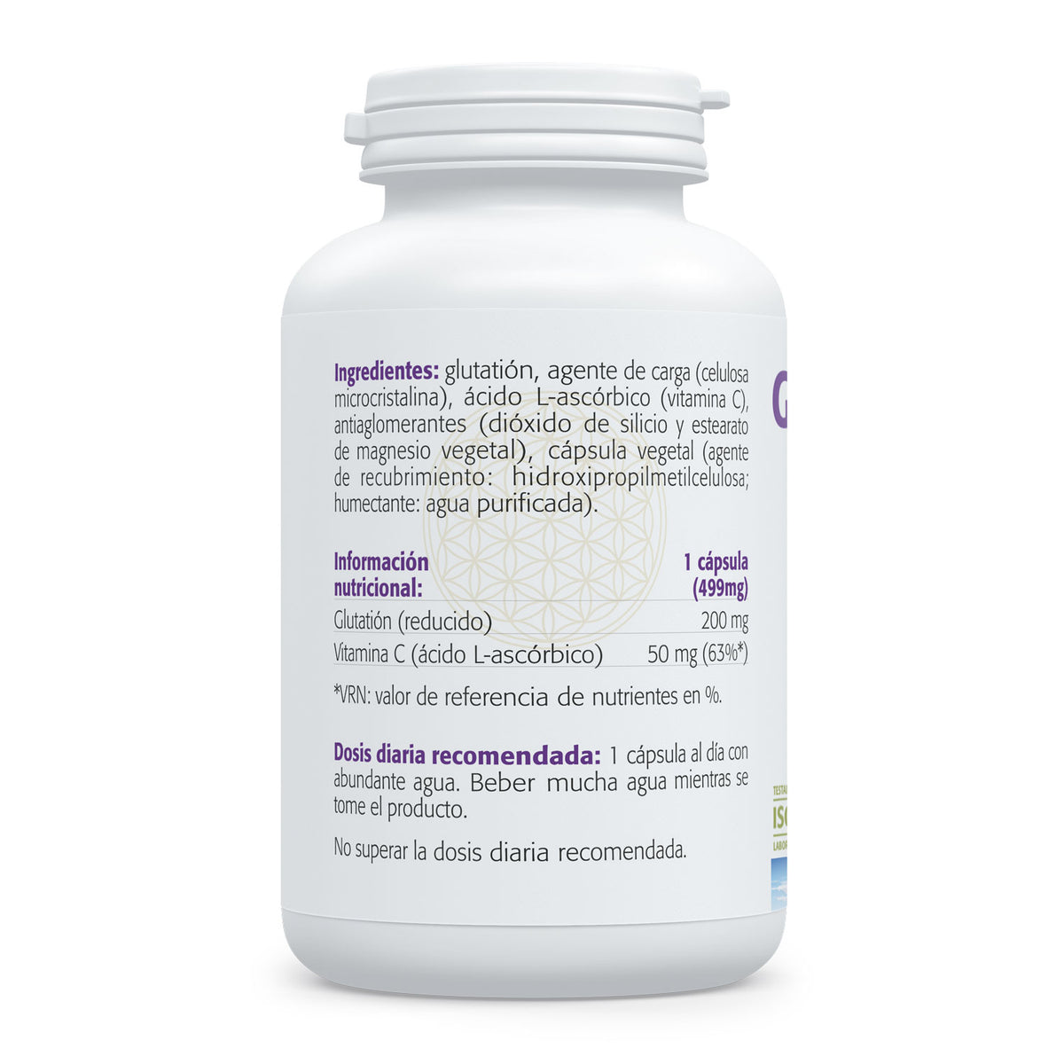 Glutáión 200 & C · Sura Vitasan — información nutricional