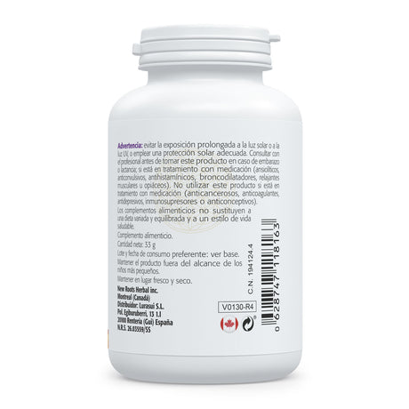 Hierba de San Juan Hipérico · Sura Vitasan — información nutricional