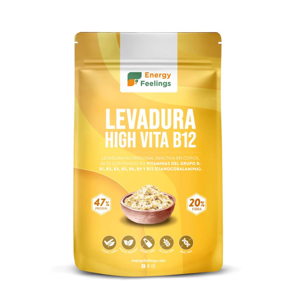 Levadura Nutricional High Vita B en Copos · Energy Feelings · 250 gramos