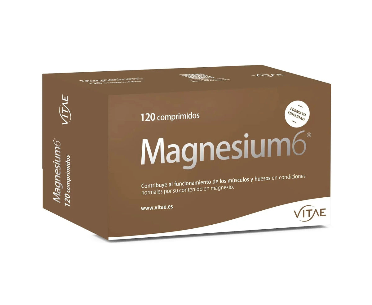 Magnesium6 · Vitae · 120 comprimidos