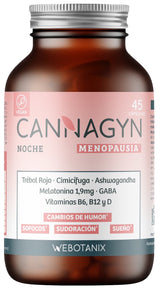 Cannagyn Noche Menopausia · WeBotanix · 45 cápsulas