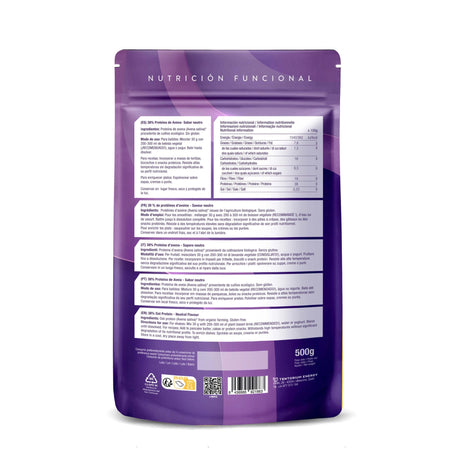 Proteína Avena Eco Neutro · Energy Feelings · 500 gramos