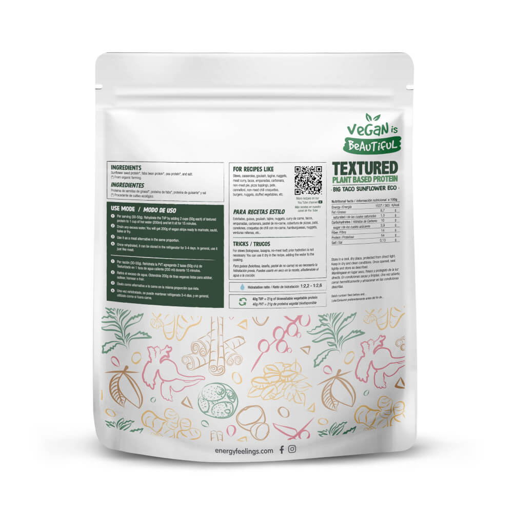 Big Taco Sun Eco · Energy Feelings · 250 gramos