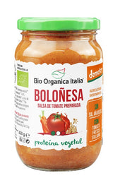 Salsa de Tomate Boloñesa Vegana · Bio Organica Italia · 350 gramos