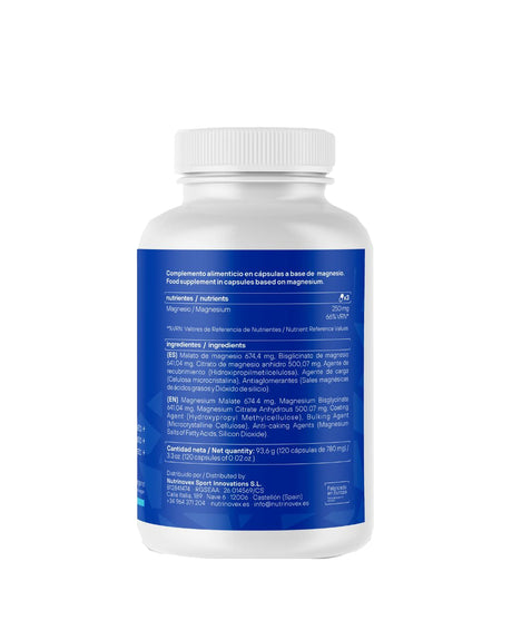 Triple Magnesio · Nutrinovex · 120 cápsulas