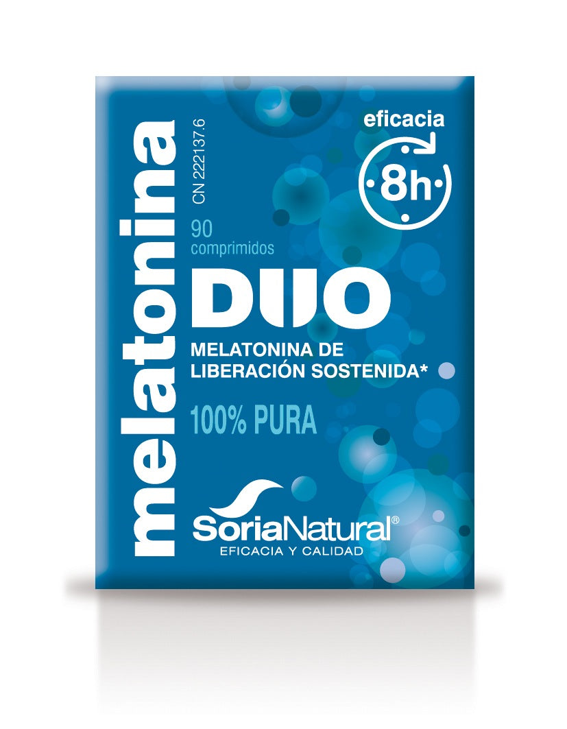 Melatonina DUO · Soria Natural · 90 comprimidos