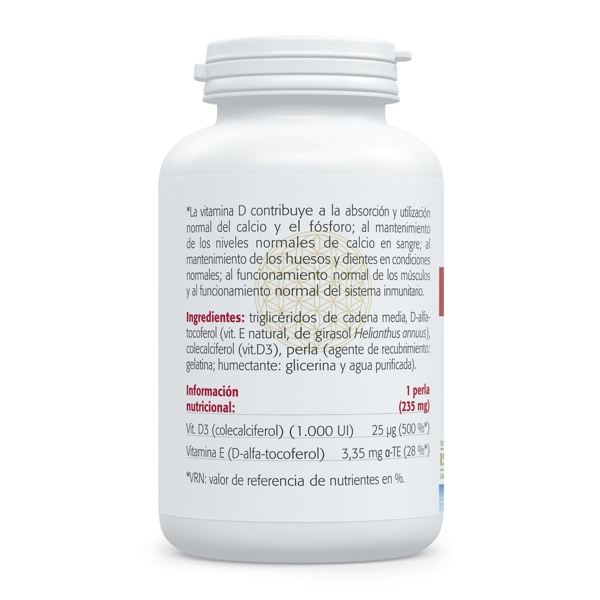 Vitamina D3 1.000 UI · Sura Vitasan — colecalciferol y vitamina E
