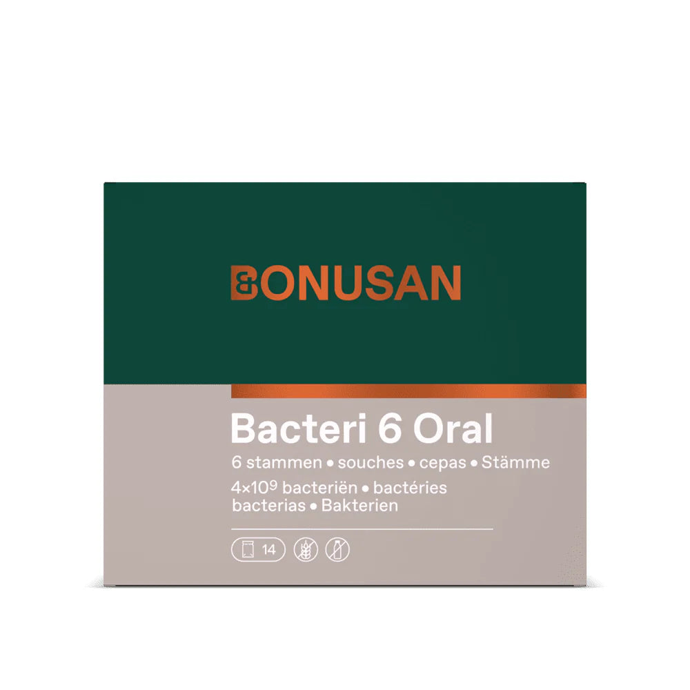 Bacteri 6 Oral · Bonusan · 14 sobres