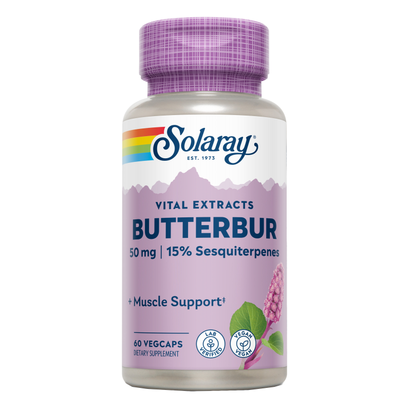 Butterbur (Petasita) · Solaray · 60 Cápsulas