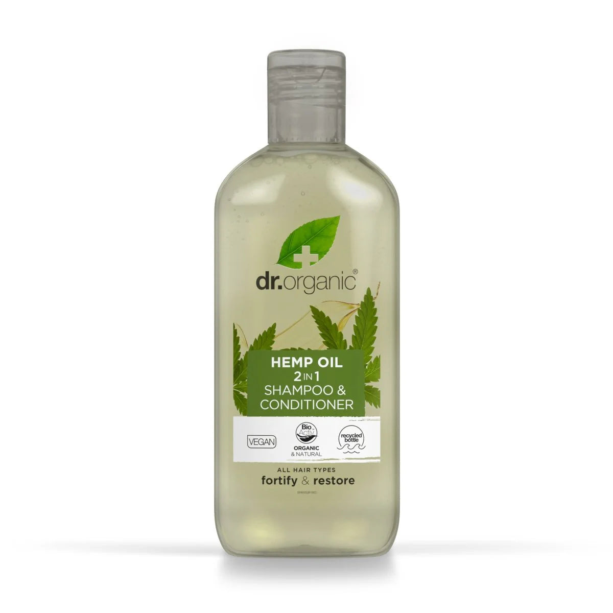 Champu & Acondicionador Aceite de Cañamo · Dr Organic · 265 ml