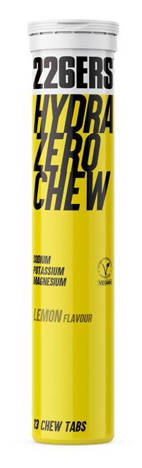 HydraZero Chew Salts: Sabor Limón · 226ERS · 13 comprimidos masticables