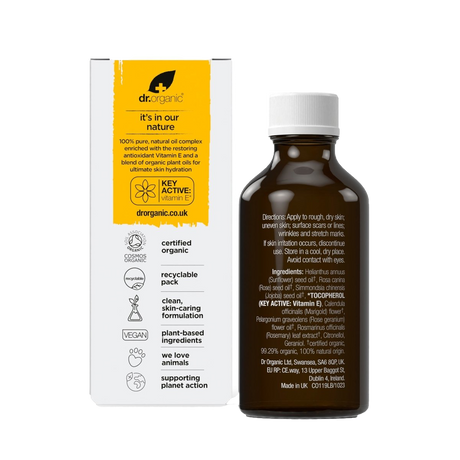 Complejo de Aceite Puro de Vitamina E · Dr Organic · 50 ml