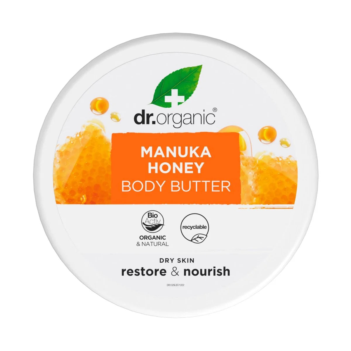 Crema para el Cuerpo Miel de Manuka · Dr Organic · 200 ml