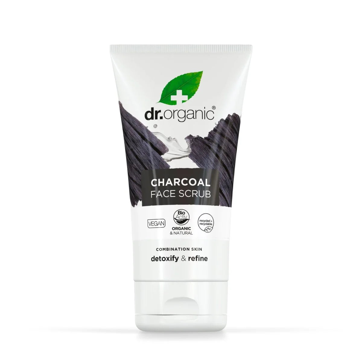 Exfoliante Facial de Carbon Activo · Dr Organic · 125 ml