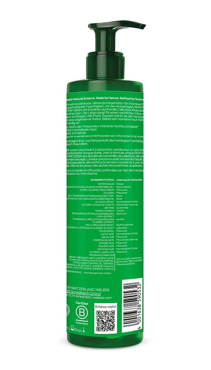 Skin Food Leche Corporal · Weleda · 250 ml