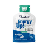 Energy Up Gel Ice Mint + Cafeína · Victory Endurance · 40 gramos