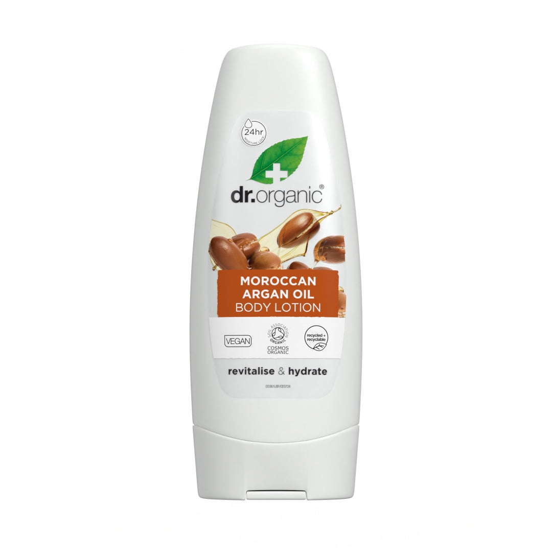 Locion Corporal Aceite de Argan · Dr Organic · 200 ml
