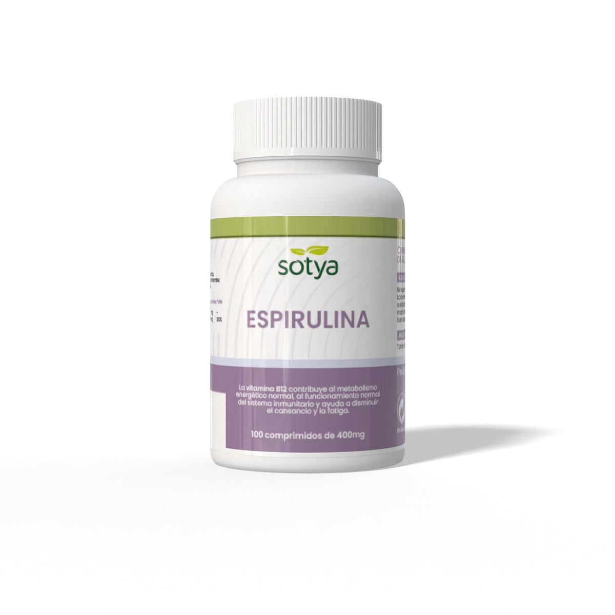 Espirulina · Sotya · 100 comprimidos