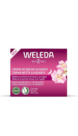 Crema de Noche Alisante de Rosa Mosqueta y Té Blanco · Weleda · 40 ml