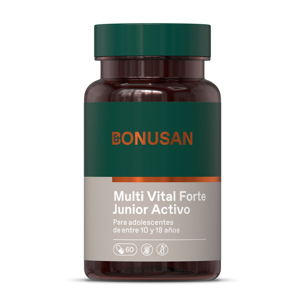 Multi Vital Forte Junior Activo · Bonusan · 60 cápsulas