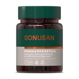 Vitamina D3 & K2 Forte · Bonusan · 60 perlas