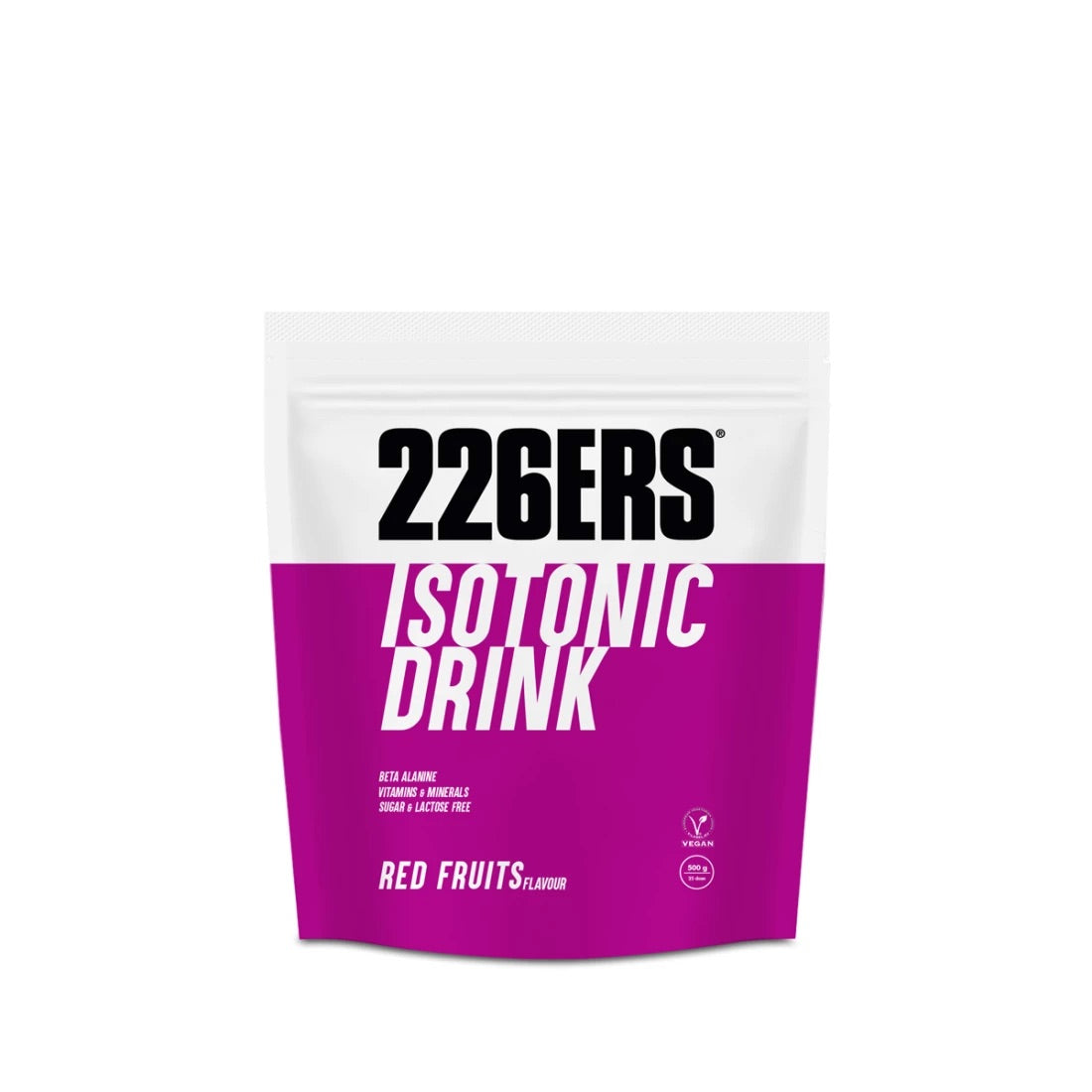 Isotonic Drink: Sabor Frutos Rojos · 226ERS · 500 gramos