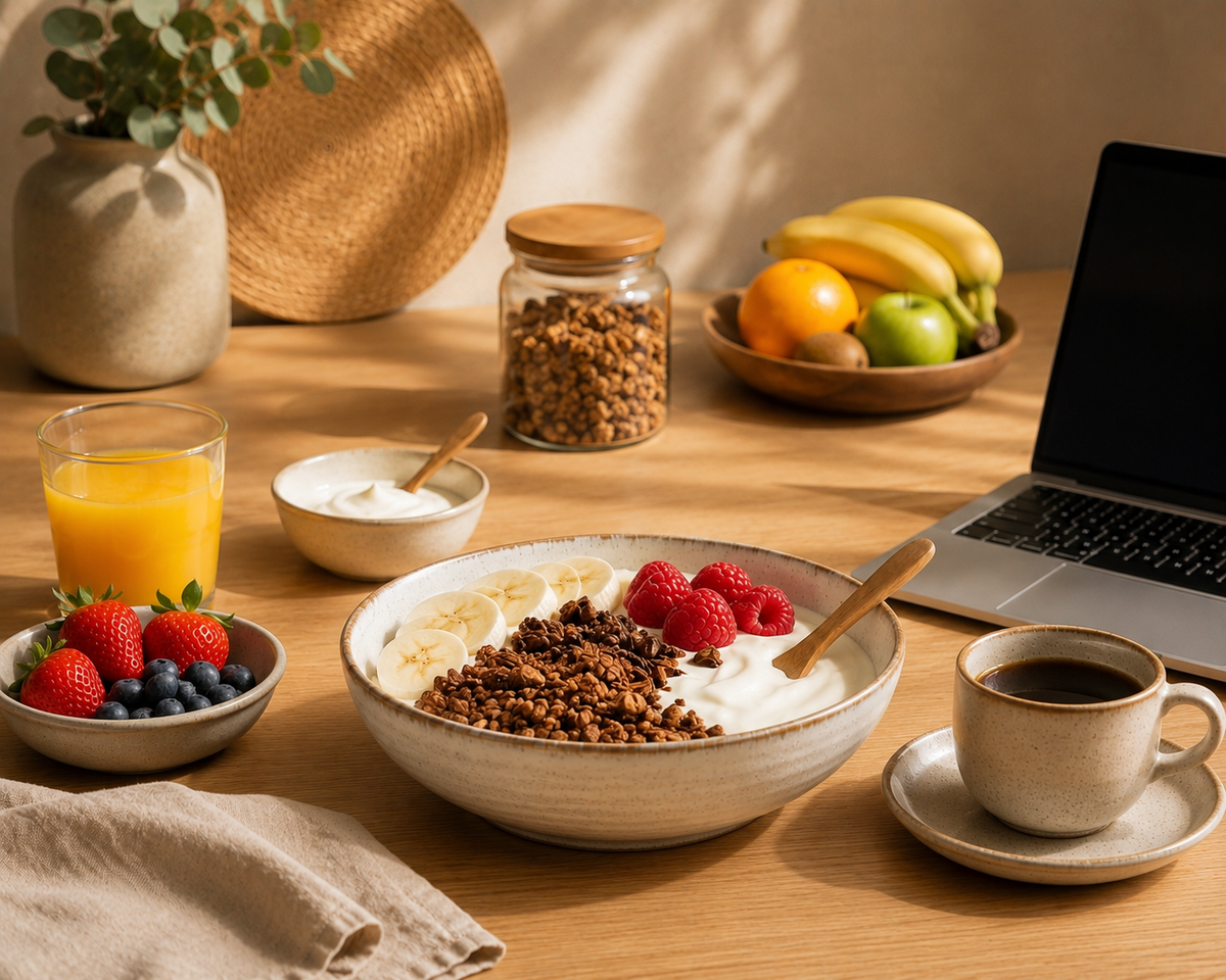 Granola de Maca, Cacao, Plátano y Nueces del Brasil · Sierra Eco Foods