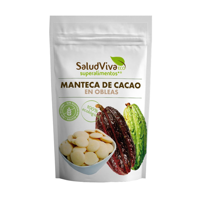 Manteca de Cacao en Obleas Salud Viva 100g