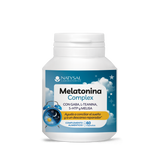 Melatonina Complex con GABA, L-Teanina, 5-HTP y Melisa · Natysal · 60 cápsulas