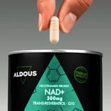 NAD+ con Resveratrol · Aldous · 100 cáps.