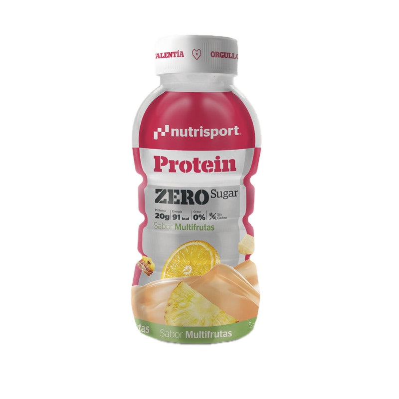 Protein Zero Shake Multifrutas · Nutrisport · 330 ml