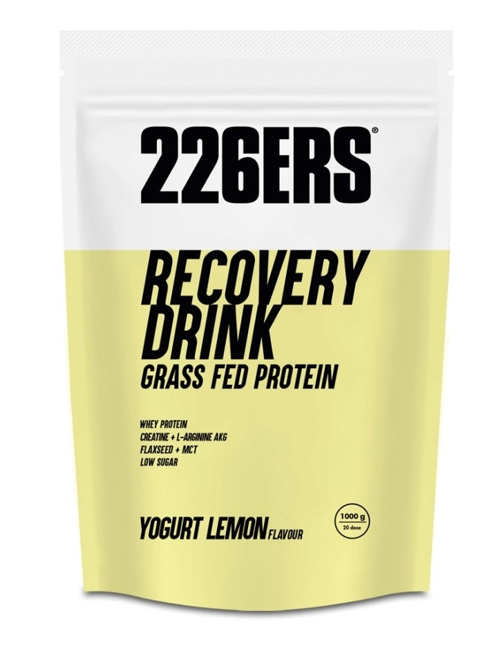 Recovery Drink - Recuperador Muscular: Sabor Yogurt-Limón · 226ERS · 1 kg