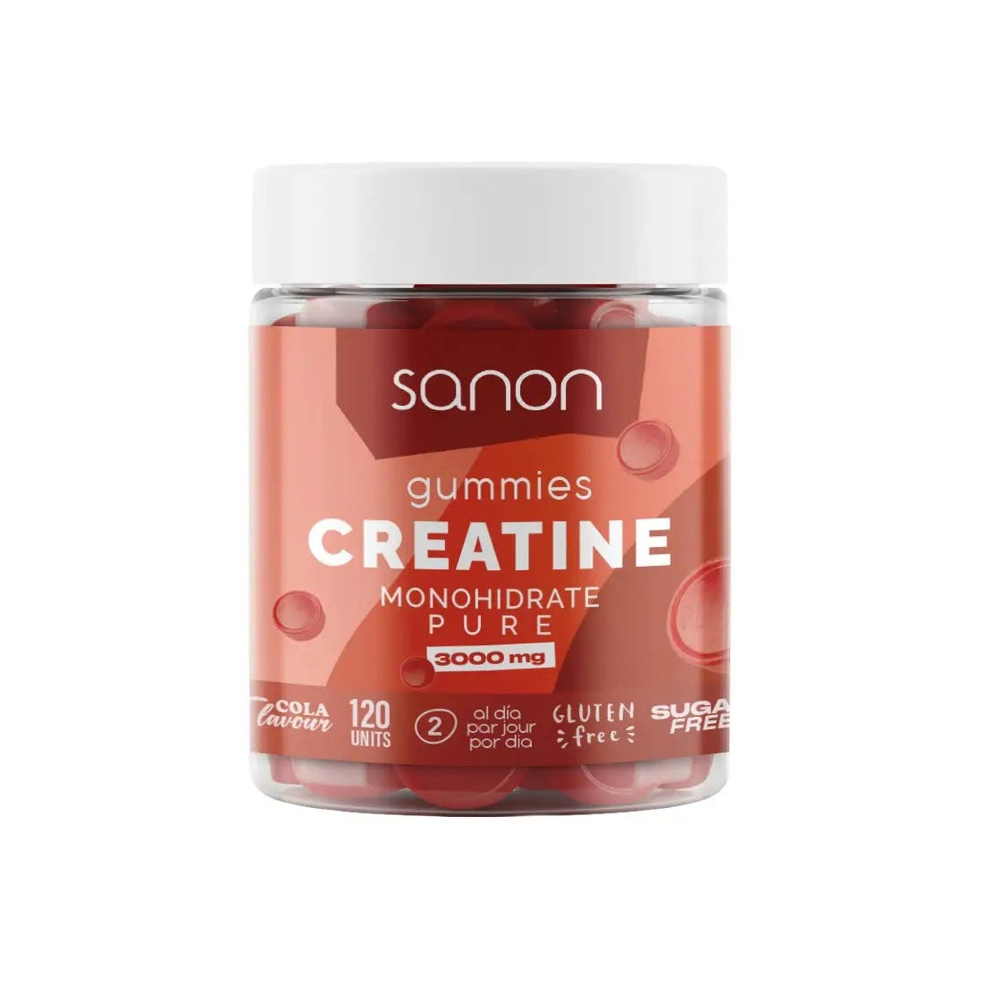 Creatina · Sanon · 120 gummies