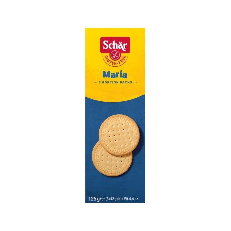 Galleta Maria Sin Gluten · Schär · 125 gramos