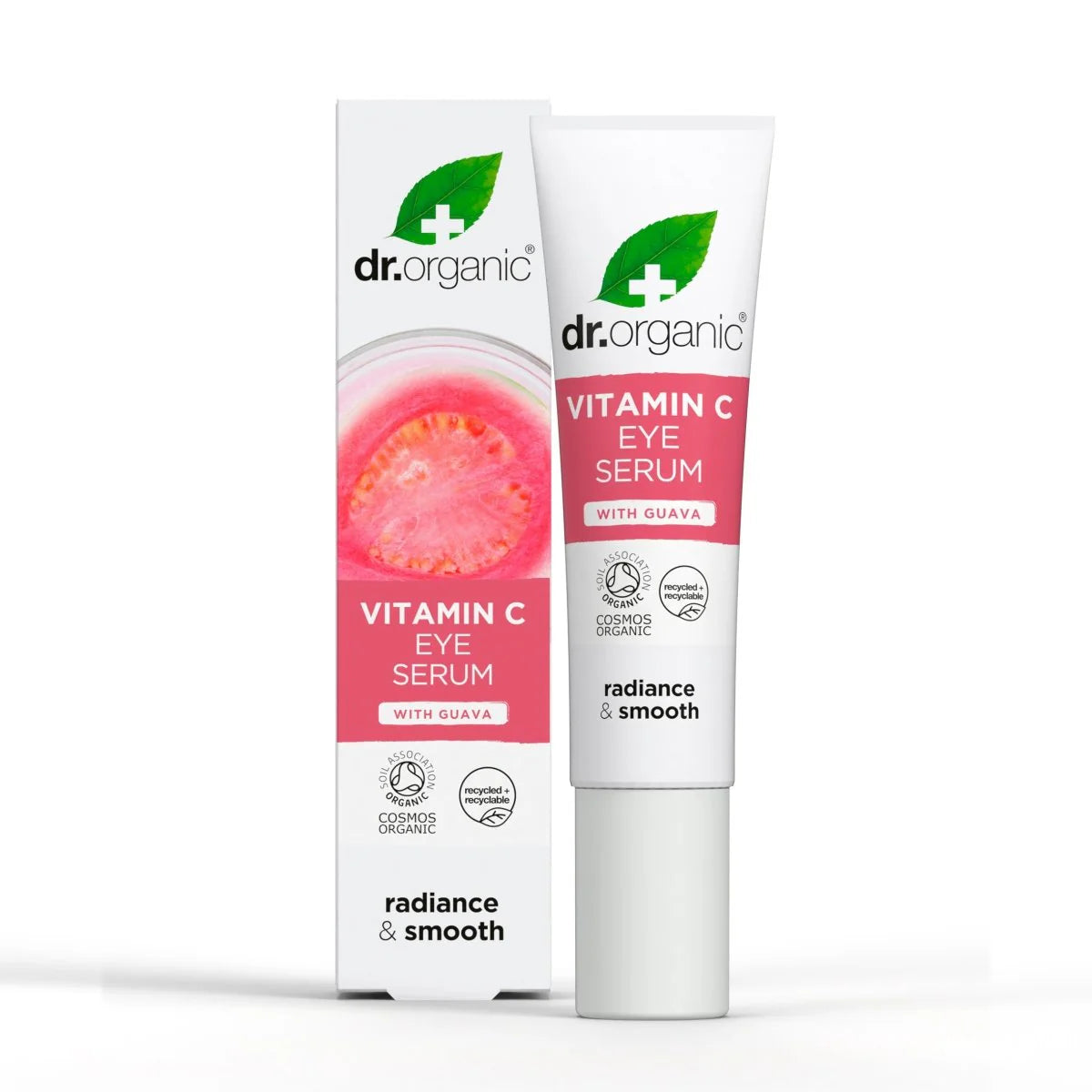 Serum Contorno de Ojos Radiante de Guayaba · Dr Organic · 15 ml