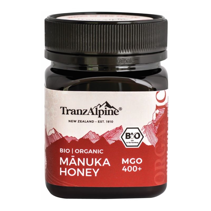 Miel Manuka MGO 400+ · TranzAlpine · 250 gramos