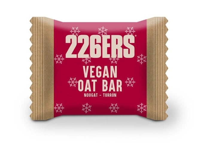 Barrita Energética Vegan Oat Bar: Sabor Turrón · 226ERS · 50 gramos